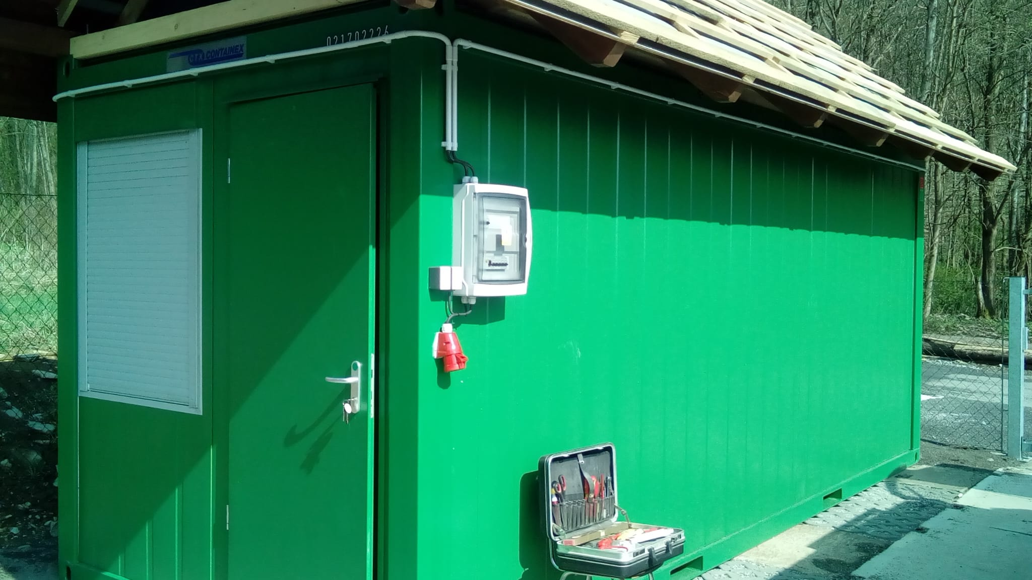 Kompostér v Loučné nad Desnou